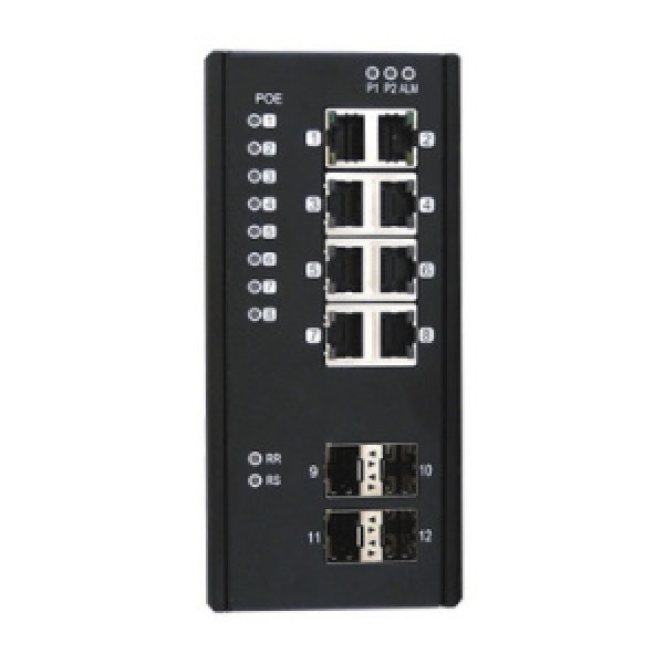 Hikvision DS-3T3512P PoE коммутатор